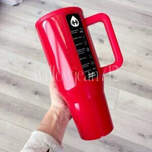 “RED SHINE" HydroJug 40 oz Traveler Tumbler - Red Hydrojug